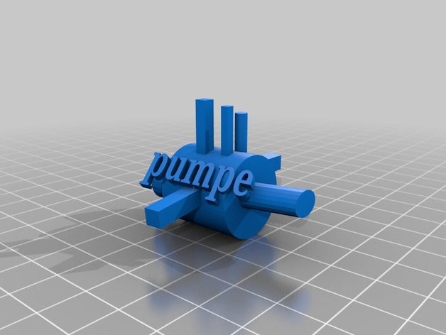 pump illustration 3d printing 3D print model - Mito3D