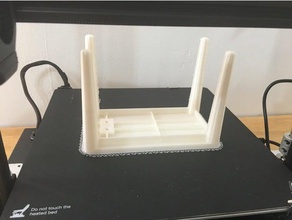 cr10s-pro filament destek çerçevesi 3d yazıcı aksesuarlar 3d print model - Mito3D