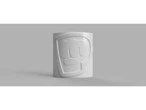 brofist lithophane andere Kunst cool logo pewdiepie Unterstützung komisch 3d print model - Mito3D