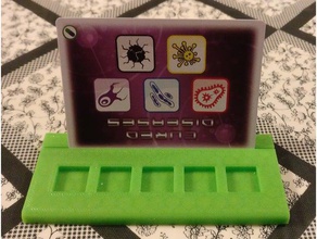 la pandémie de cure guéris des maladies bac jouet jeu accessoires plateau jeux société customizer dé organisateur 3d print model - Mito3D