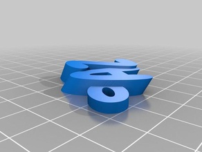 llavero az organizasyon özelleştirilmiş 3d print model - Mito3D