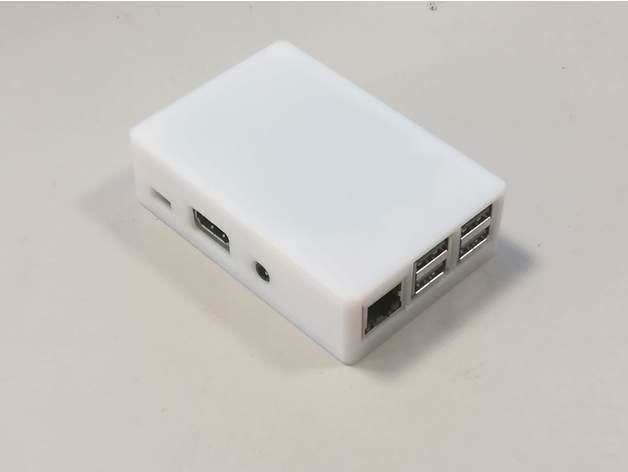 raspberry pi 3b+ modular case electronics 3D print model - Mito3D