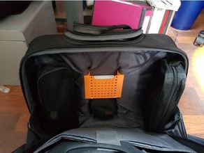 ruedas caso de ahorro espacio otros almacenamiento maleta 3d print model - Mito3D