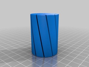 my customized anet a8 spiral vase linear bushing1 3d printer accessories 3d print model - Mito3D