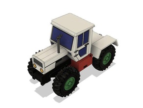forestales tractor vehículos 28mm warhammer 40k 3d print model - Mito3D