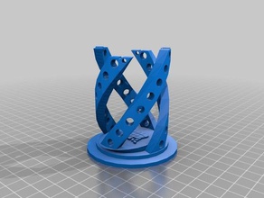 dental brush butler spiral 3d printing 3d print model - Mito3D
