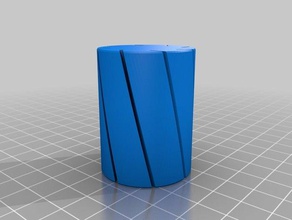 mon personnalisés anet a8 spirale vase linéaire bushing4 3d de l'imprimante accessoires 3d print model - Mito3D