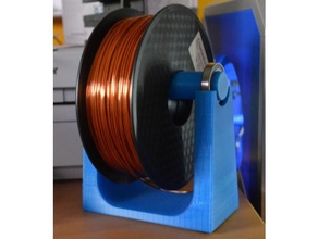 spool holder 3d printer accessories bearing dremel filament 3d print model - Mito3D