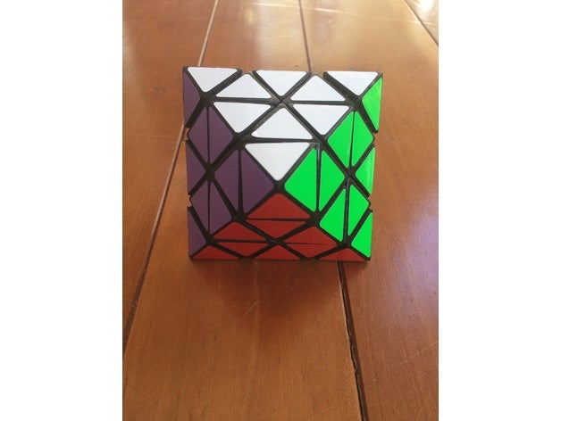 corner turning octahedron twisty puzzle cto puzzles cube rubik rubiks 3D print model - Mito3D