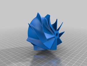 girante parti aria bladeless dyson 3d print model - Mito3D