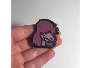 susie iconpin coins badges 3d print model - Mito3D