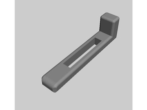 window latch perno finestra replacement parts 3d print model - Mito3D