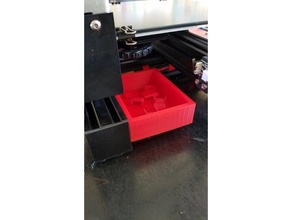 ender 3 de armazenamento na parte traseira da caixa 3d a impressora acessórios 3d print model - Mito3D