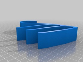 guanti da lavoro, appendiabiti organizzazione 3d print model - Mito3D