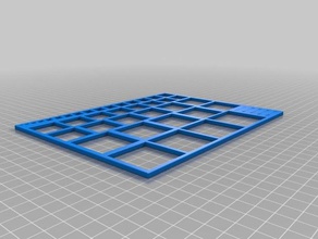 square templates drawing learning 3d print model - Mito3D