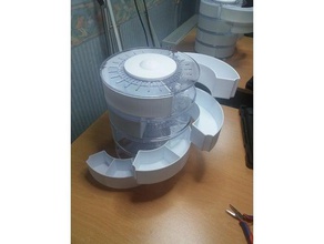 biriktirme depolama sistemi organizasyon spoolholder makara tutucu kutusu 3d print model - Mito3D