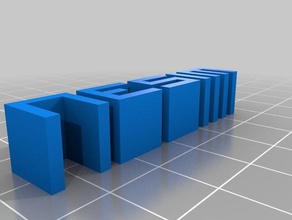 bayraklıoğlu nesim llaveros personalizado 3d print model - Mito3D