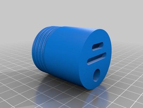 aroma kutusu gasmask diğer aromaterapi poppers 3d print model - Mito3D