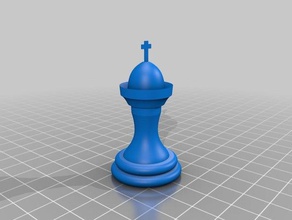 chess pieces- pawnrookbishopqueen p&scaron&aacutekvsteleckr&aacutelovna bishop pawn queen rook 3d print model - Mito3D