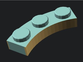 generador piezas exin castillos de la construcción los juguetes ladrillo el openscad 3d print model - Mito3D