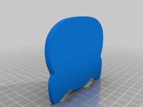 piggy pendentif porte-clés 3d print model - Mito3D