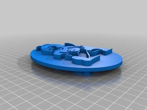 emporia state hornet viento catcher 3d impresión 3d print model - Mito3D