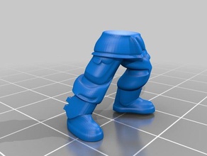 cadian legs wip models astra militarum imperial guard warhammer 40k 3d print model - Mito3D