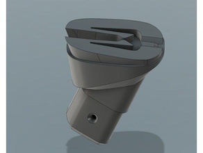 xp deus soporte de control remoto deporte al aire libre 3d print model - Mito3D