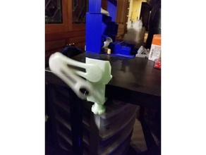 double pendulum chaos machine clamp mechanical toys 3d print model - Mito3D