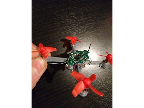 eachine e010 extrema mod cuerpo hobby 28mm whoop marco la luz quadcopter tinywhoop pequeño chillido 3d print model - Mito3D