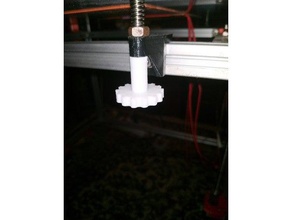 hypercube bed knob 3d printer parts 3d print model - Mito3D
