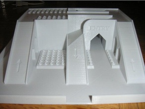 micro Maschine Rampen legos - Spielzeug Spiele micromachines machines 3d print model - Mito3D