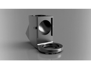 monoprice seleccione mini dual 30mm extrusor del ventilador 3d de la impresora accesorios doble conducto mp v2 3d print model - Mito3D