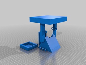 fish food grinder pets tank 3d print model - Mito3D