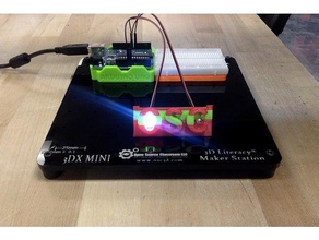 3dx projeto 1 - osc led pisca-pisca A impressão 3d opensourceclassroom 3d print model - Mito3D