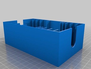 la mia su misura parametrica scheda organizzatore v2 giocattolo gioco accessori 3d print model - Mito3D