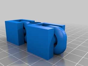 my first printable articulated joint engineering 3dprintable anet a8 articulation hinge hinged movement replacement part