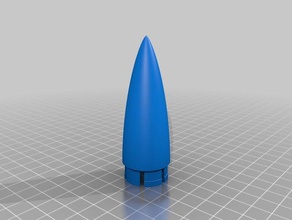 rocket 17 hobby customized 3d print model - Mito3D