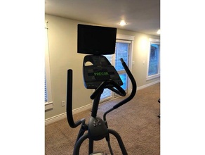 tv mount elliptical exercise machine other 3d print model - Mito3D