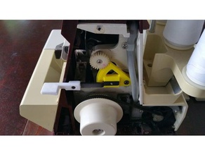 hobbylock 794 segment d'engrenage-de-biche bar palonnier de vitesse pièces surjeteuse pfaff machine à coudre 3d print model - Mito3D