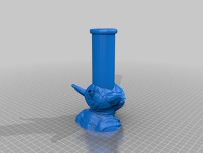 yoda vase 420 3d printing cup starwars weed 3d print model - Mito3D