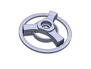 horizontal spool holder rosewill dehydrator 3d printer accessories filament 3d print model - Mito3D