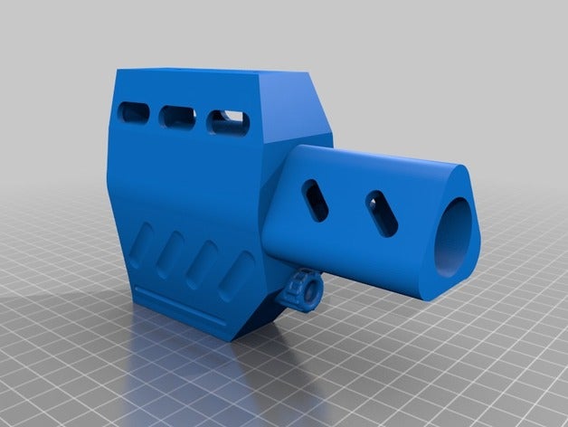 stryfe alternativa frentes de conjunto 2 juegos y juguetes nerf blaster mod kit 3D print model - Mito3D