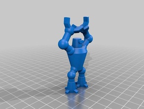 mr roboto - Spielzeug Spiel Zubehör Würfel dicebearer dnd Abbildung Halter mini pathfinder rpg scifi starfinder 3d print model - Mito3D