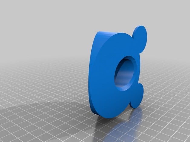 foscam r2 de 30 graus montagem câmara 3D print model - Mito3D