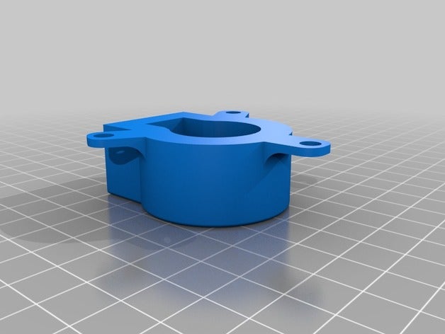 soporte de motor paso partes a montaje 3D print model - Mito3D