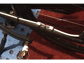 dryline mekanik disk fren kablo havalandırma bisiklet spor açık havada araçları frenler 3d print model - Mito3D