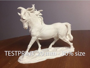 remix strongheros horse changed ears sculptures 3d print model - Mito3D