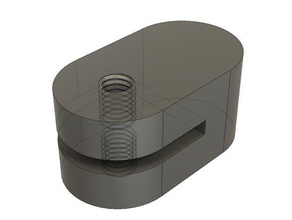 z-offset geeetech prusa i3 pro 3d de la impresora partes tornillo 3d print model - Mito3D