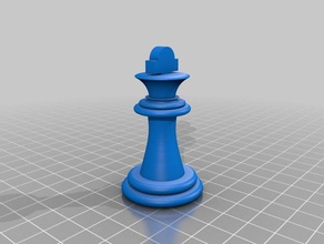 chess pieces king bishop tower pawn 3d print model - Mito3D
